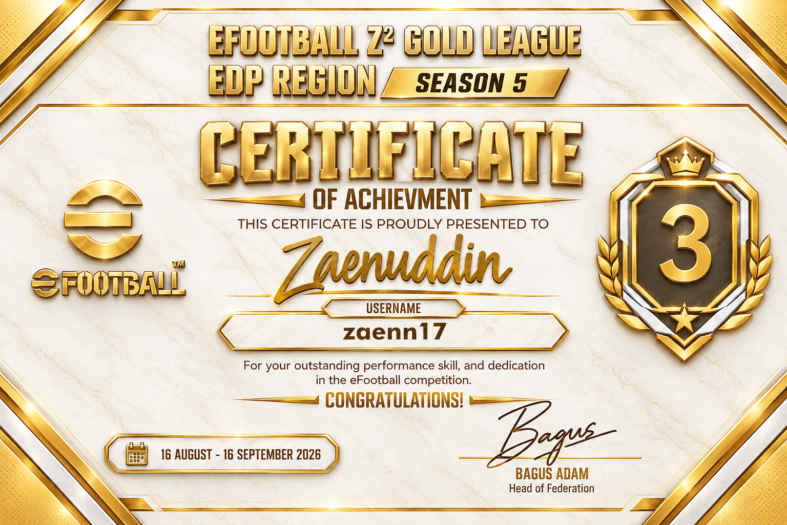 Juara 3