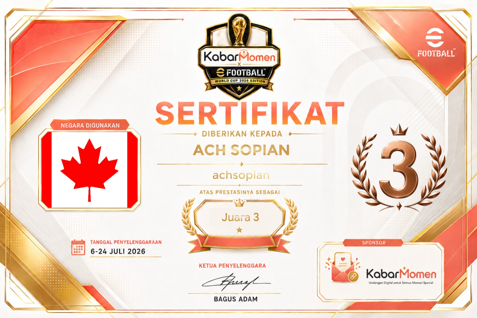 Juara 3